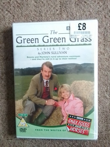 The green - green, grass