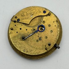 Fusee Pocket Watch Movement
