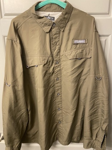 Habit vented fishing button - vented,