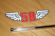 Marco Simoncelli Number 58