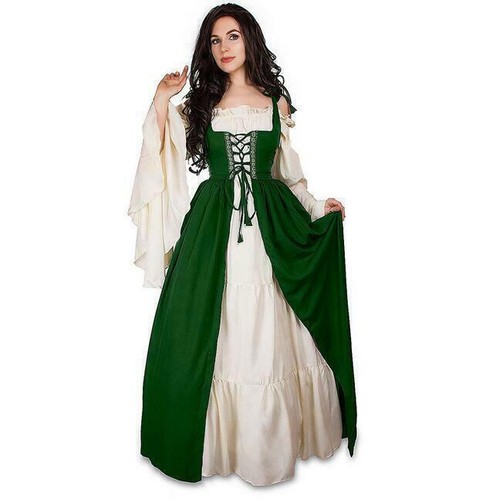 Vintage dress medieval women - medieval,