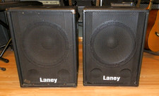Laney CS115 Bass Bins Subwoofers 400 watt Power each Good Condition. 15 inch