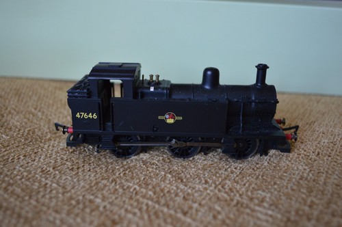 Hornby loco black - hornby, late