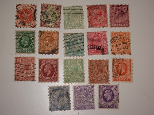 British old stamps