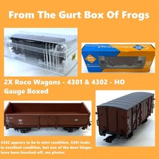 2X Roco Wagons - 4301 & 4302 -