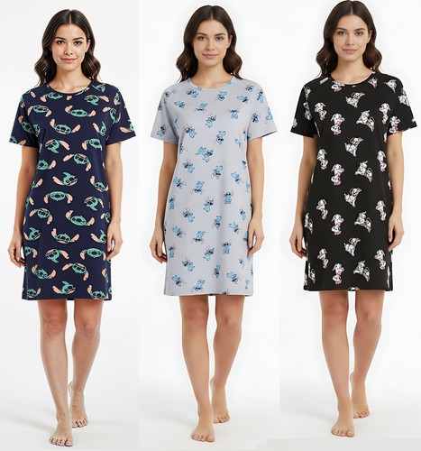 Ladies nightie disney stitch - ladies,