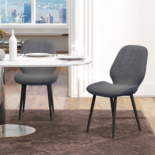 Homcom dining chairs set 2 - homcom,