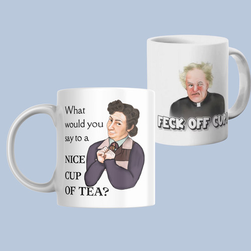 Funny father ted - funny, cup