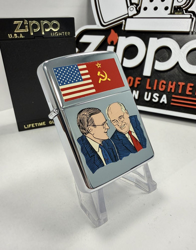 Zippo lighter cold war - lighter,
