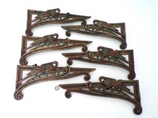 3 Sets VICTORIAN Iron CURTAIN