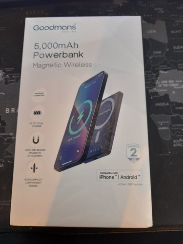 Goodmans power bank 000mah - goodmans, (5,000mah