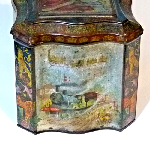 Rare antique figural casket - rare,