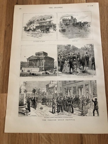 1882 illustrated graphic - , news
