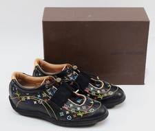 Louis Vuitton GRAFFITI MONOGRAM Stephen Sprouse shoes, size UK 4 boxed. RARE