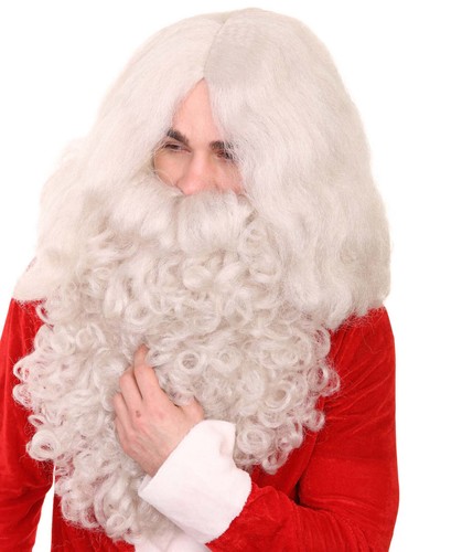 Men white santa claus - white,