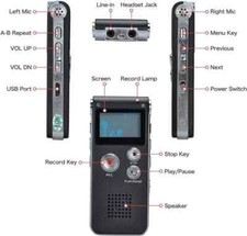 Voice Recorder 8GB Digital