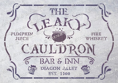 Hogwarts leaky cauldron - cauldron, l