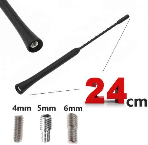 Short black rubber bee - short,