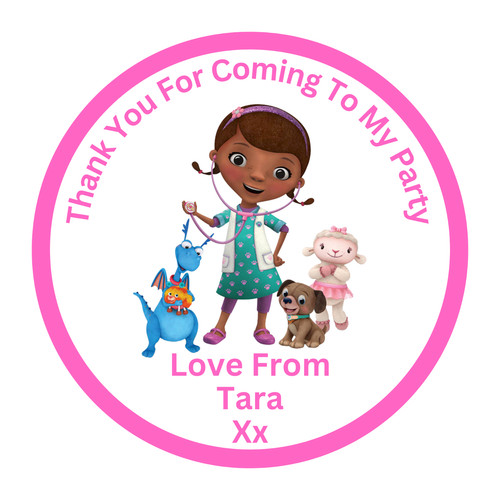 Personalised birthday stickers - birthday,