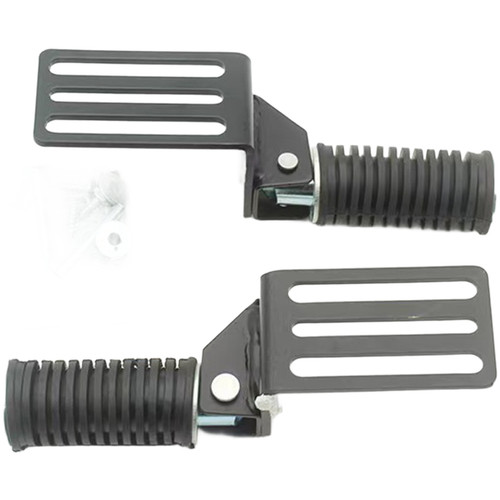 Black folding foot - black,