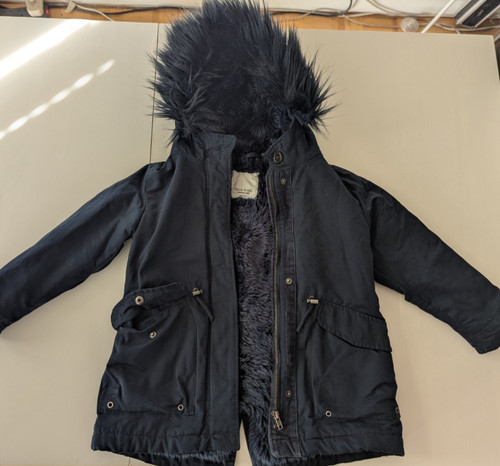 Zara girls warm navy - , blue