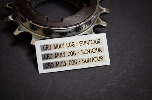 Decals for old school - for, suntour