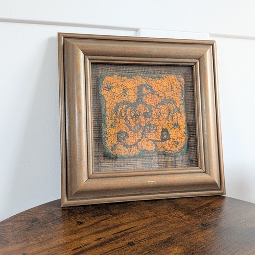 Hand felted textile art - felted,