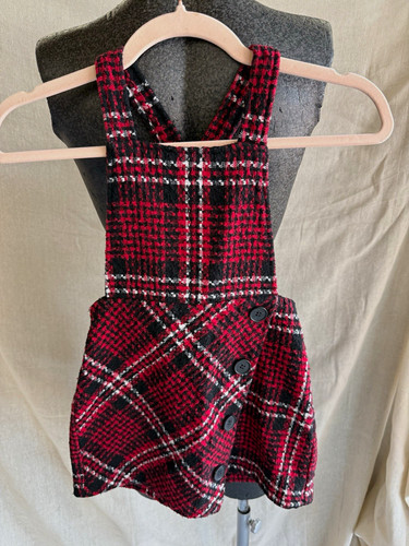 Matalan red tartan - red, tweed