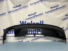 AUDI A4 B8.5 S LINE REAR BUMPER DIFFUSER BLACK 2012 - 2015 GENUINE 8K0807521J