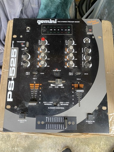 Gemini 525pro stereo - gemini, preamp
