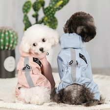 Dog raincoats waterproof with - dog,