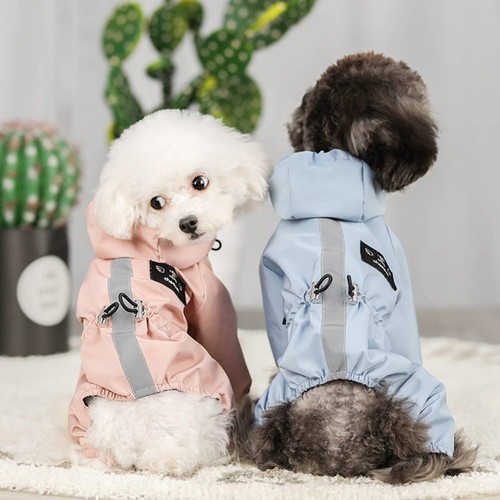Dog raincoats waterproof with - waterproof,