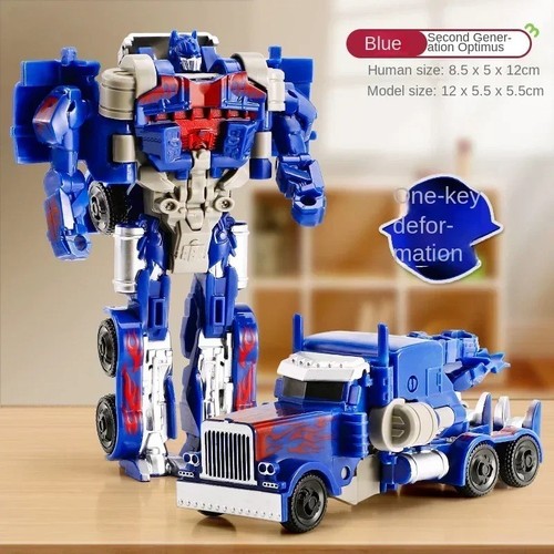 Transforming robot car toy - car, one