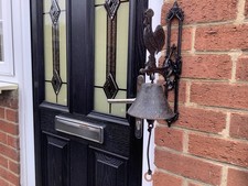  Vintage Iron cockerel Door