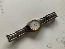 WOMEN'S ASTON GERARD DIAMOND MOTHER OF PEARL DIAL S/S BRACELET QUARTZ WATCH