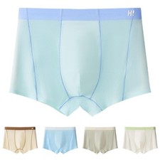 Men Breathable Ice Silk