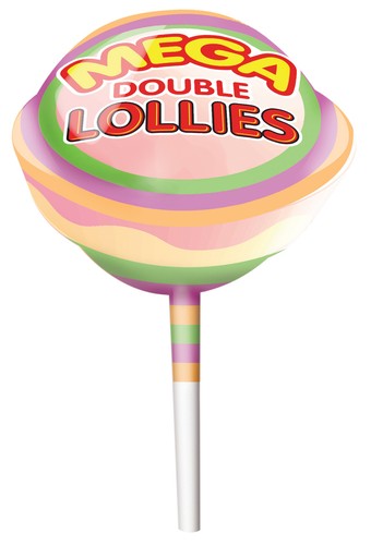 Swizzels mega double lolly - swizzels,