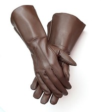 Men sheepskin leather gloves - sheepskin,