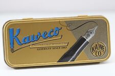 Vintage Kaweco Nostalgia Satin Gold Display Tin