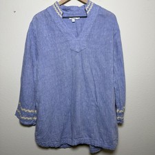 Chico's Women 100% Linen Tunic
