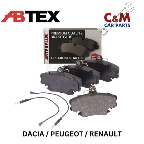 Front brake pads fits - fits, renault