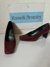Russell & Bromley Slip On Red