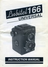 Lubitel 166 Universal  Instruction Manual