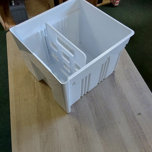 White fridge storage box - fridge, large