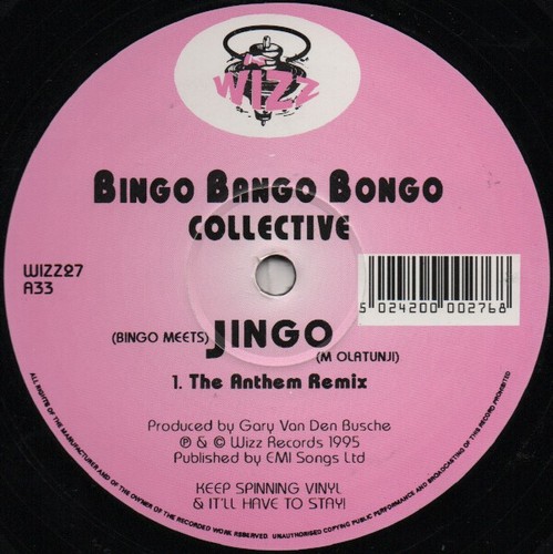 Bingo bango bongo collective - bingo,