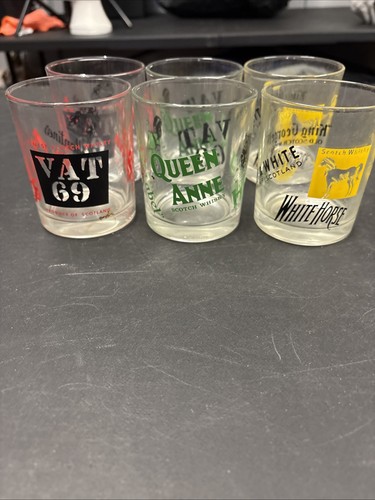 Vintage whiskey tumblers - vintage,