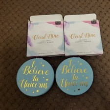 Folding Pocket Double Sided Mirror Cosmetic Compact Makeup Unicorn gift xmas x2