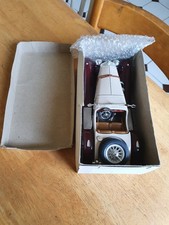 Vintage Burago cast metal Mercedes Benz SSK1928 made in Italy scale 1/18