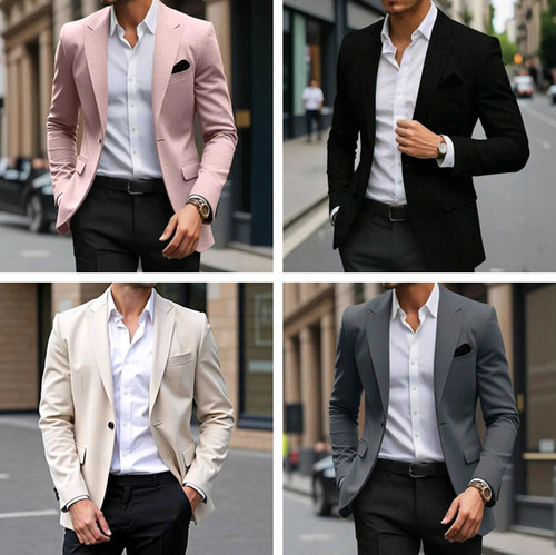 Men casual blazer sport coat - casual,