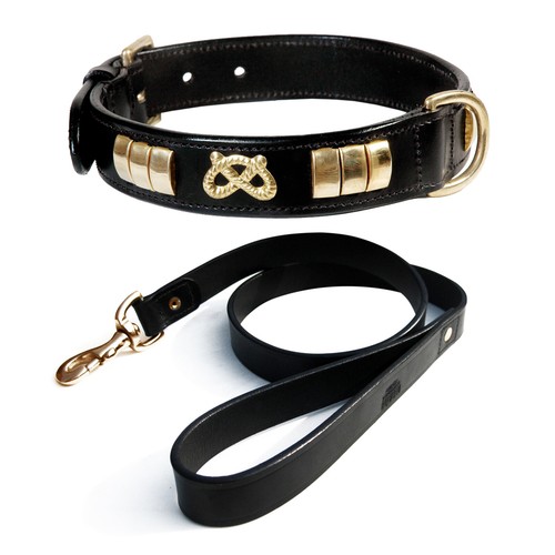 Staffordshire dog leather - dog,